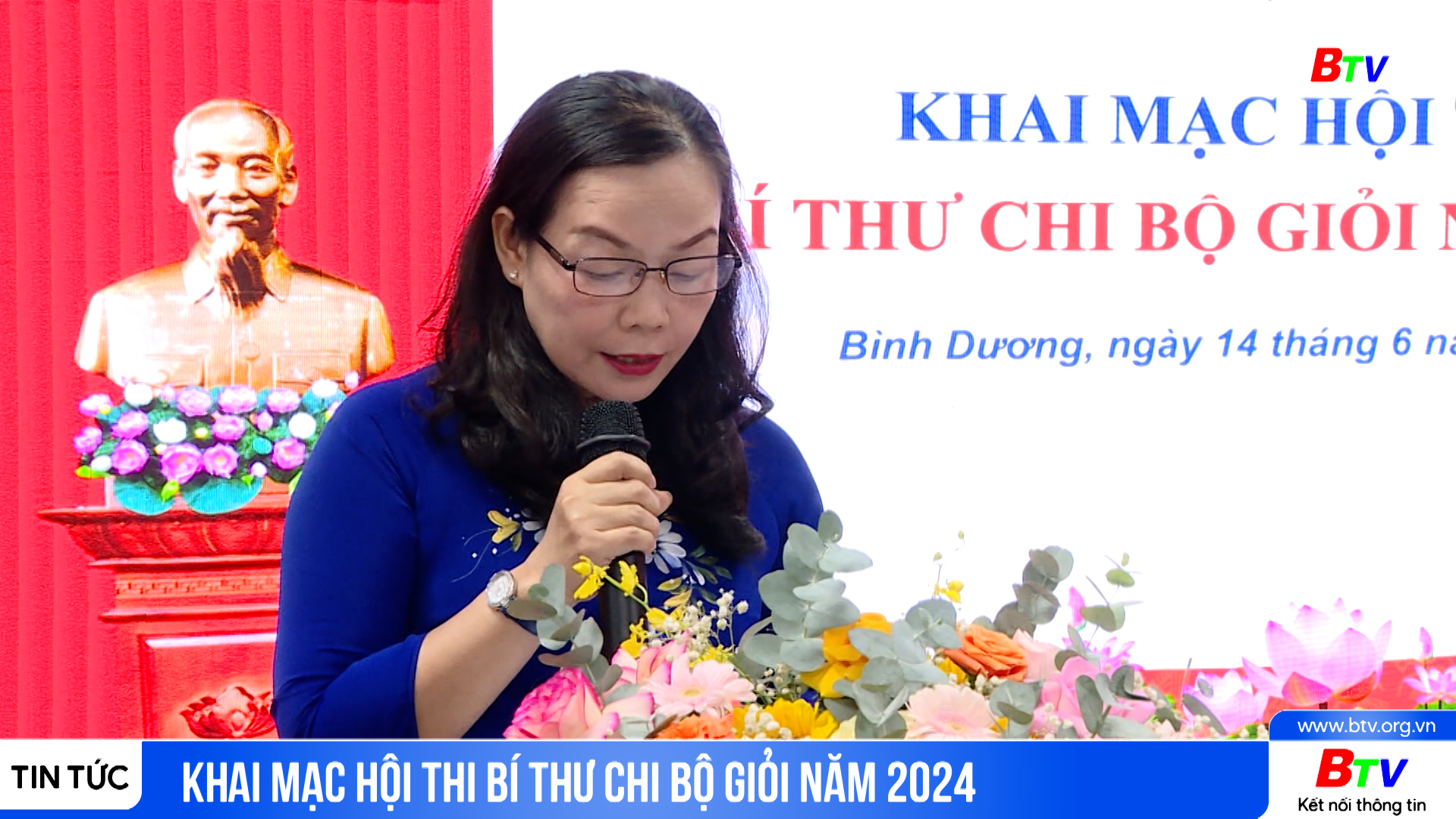 Khai mạc Hội thi Bí thư Chi bộ giỏi năm 2024